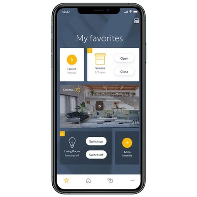 tahoma app screen my favorites